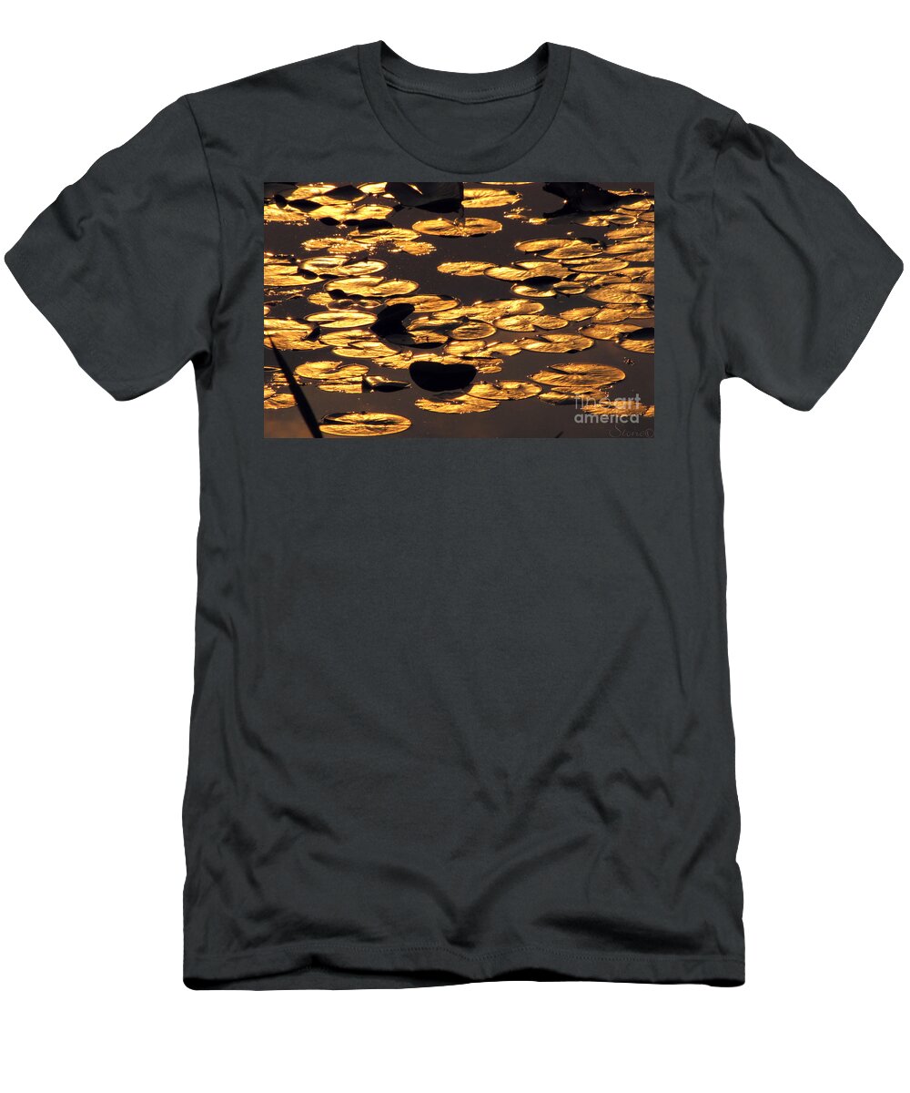 Lilly T-Shirt featuring the photograph Last Light by September Stone