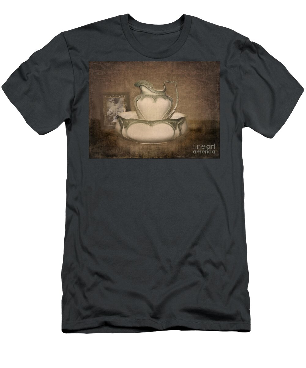 Washbowl T-Shirt featuring the photograph Lost in Time by Betty LaRue