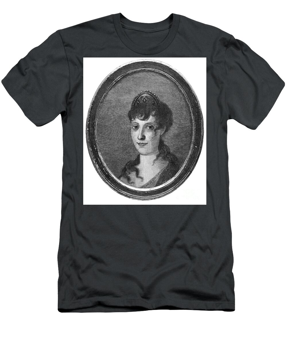 18th Century T-Shirt featuring the photograph Maria Bonaparte (1750-1836) by Granger