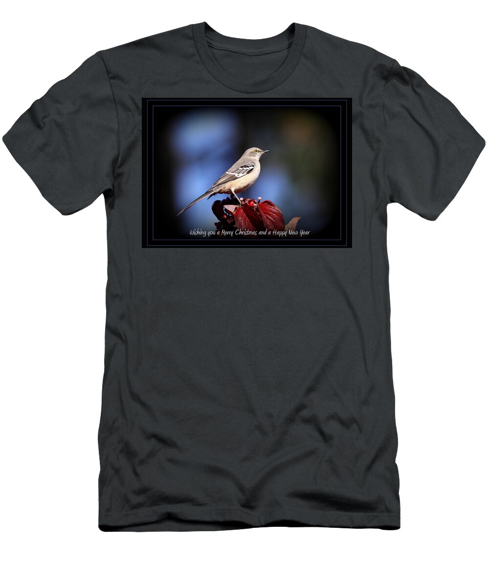 Mockingbird T-Shirt featuring the photograph Mockingbird Holidays by Travis Truelove