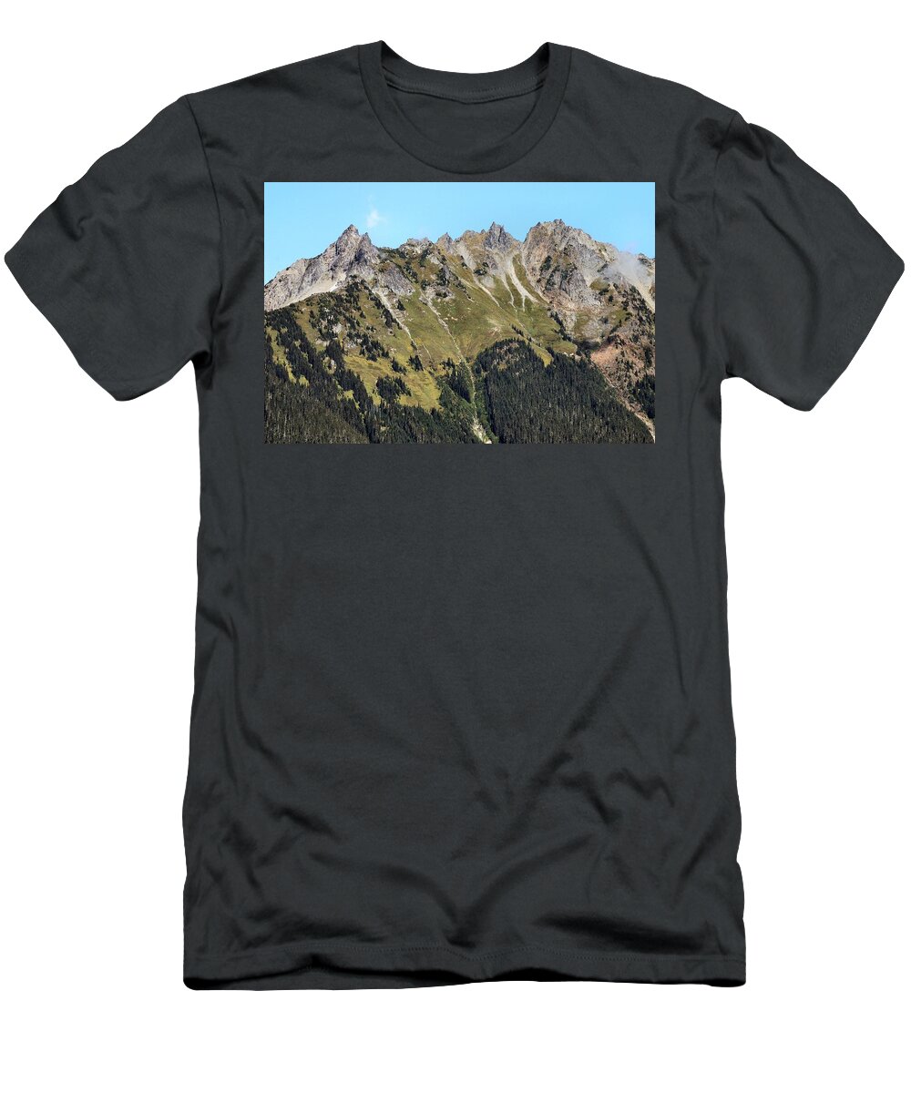 Baker T-Shirt featuring the photograph Mount Baker National Forest by Michael Merry