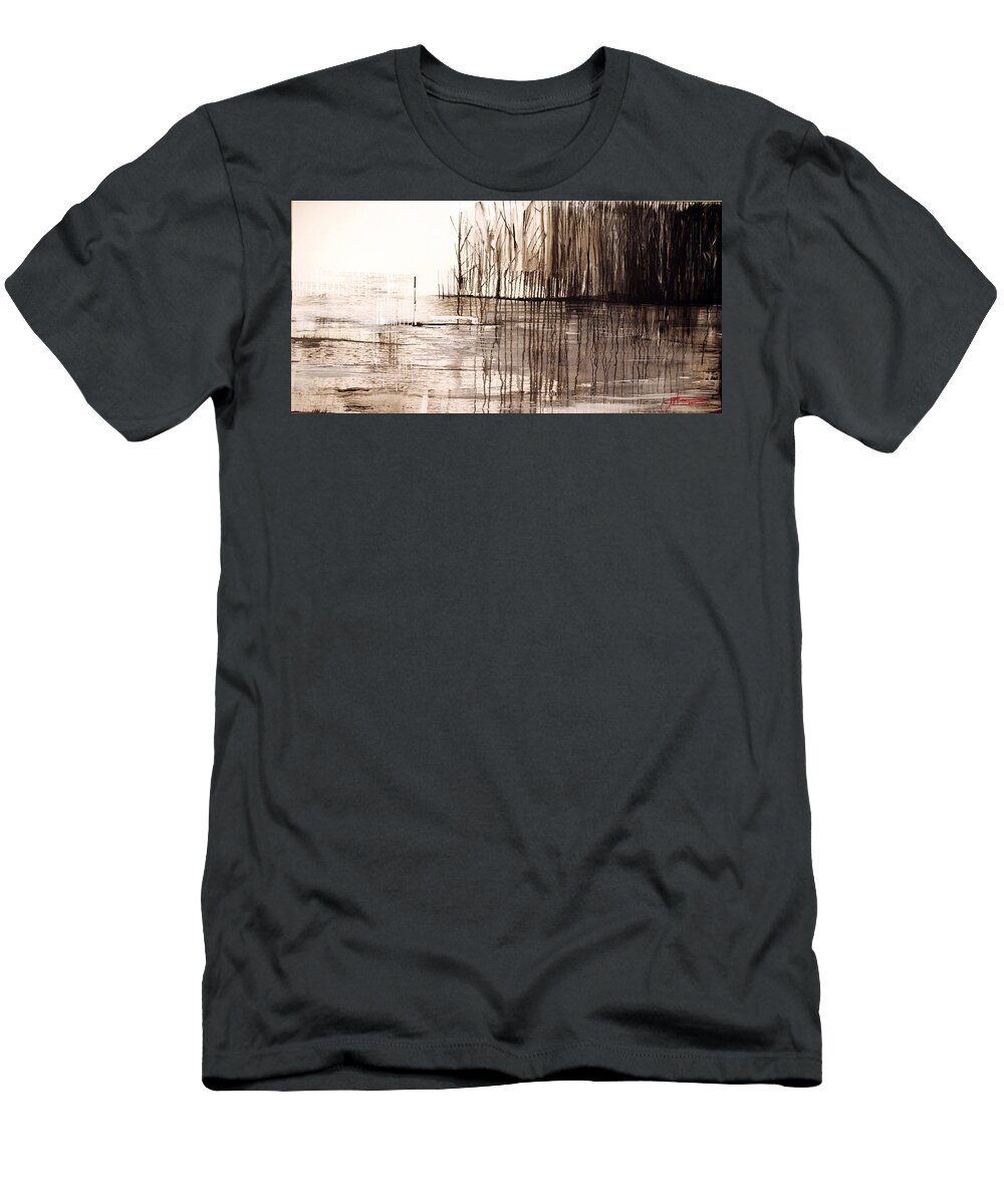 Art T-Shirt featuring the painting Natural Abstract 1 by Jack Diamond