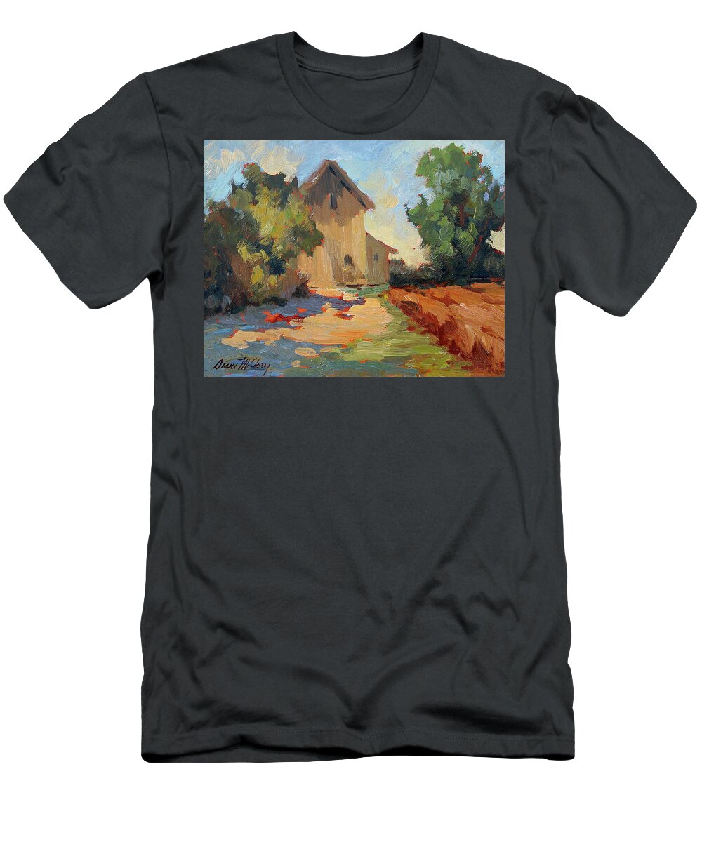 Old Mill T-Shirt featuring the painting Old Mill Provence by Diane McClary