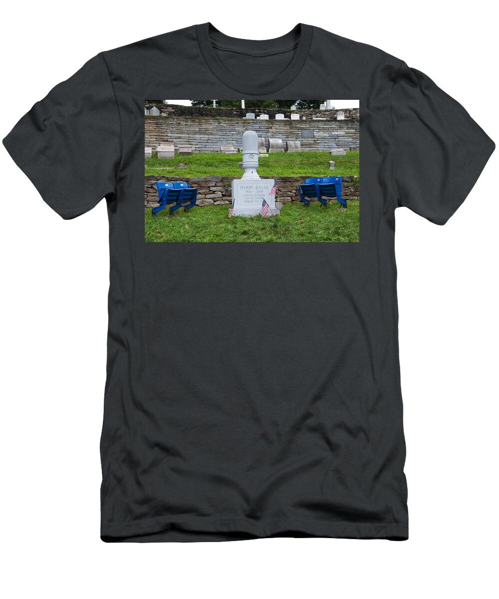 Phillies Harry Kalas' Grave T-Shirt by Bill Cannon - Fine Art America