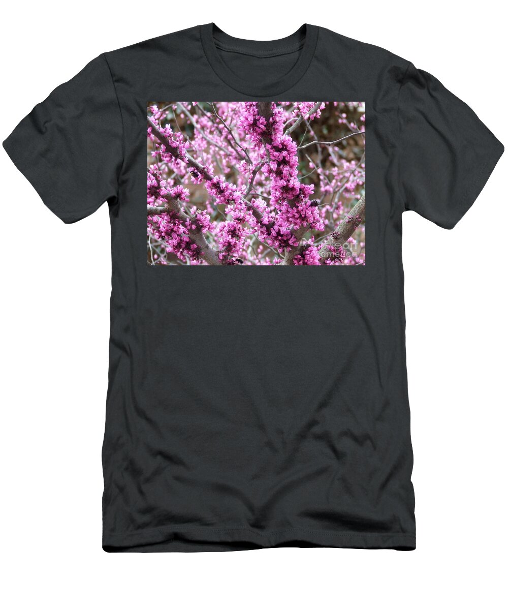 Pink T-Shirt featuring the photograph Pink flower by Andrea Anderegg