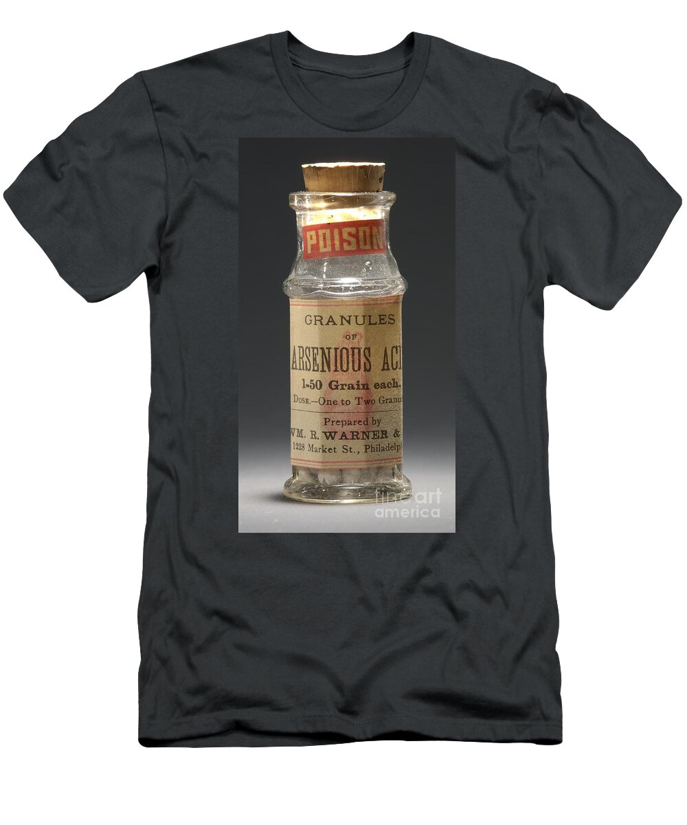 Science T-Shirt featuring the photograph Poison Circa 1900 by Science Source