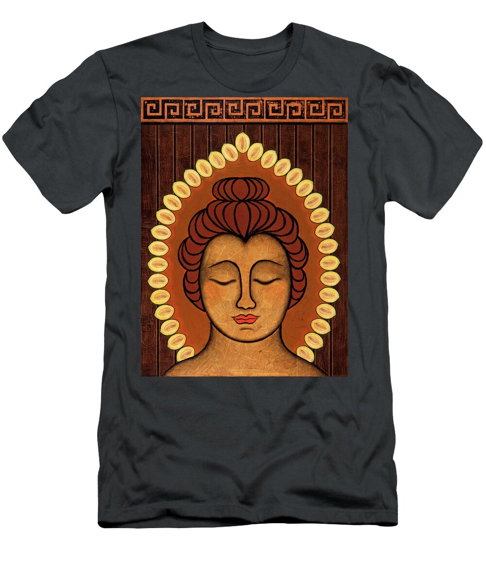 Icon T-Shirt featuring the painting Radiant Peace by Gloria Rothrock