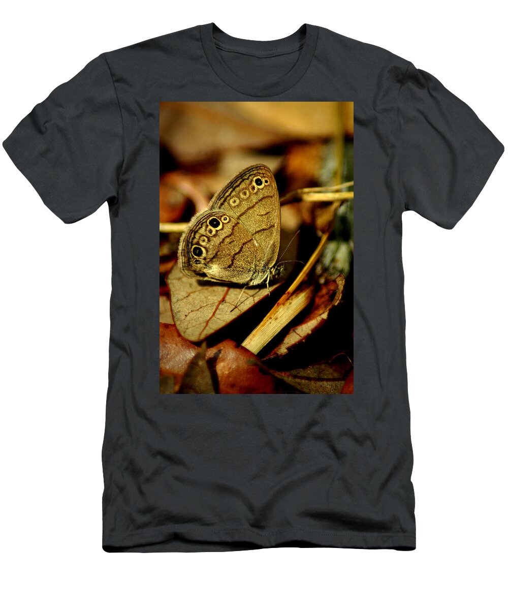 Butterfly T-Shirt featuring the photograph Rustic by David Weeks