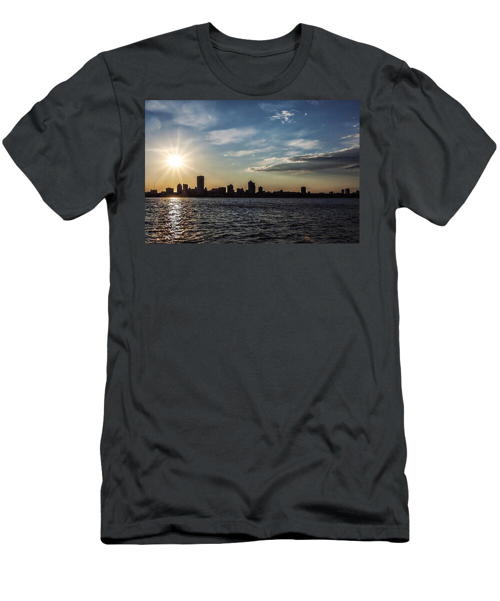 Cj Schmit T-Shirt featuring the photograph Sailing in the Sun by CJ Schmit