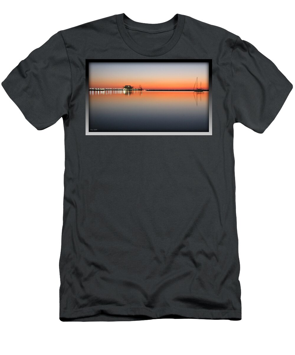 St T-Shirt featuring the photograph St. Pete Sunrise by Farol Tomson