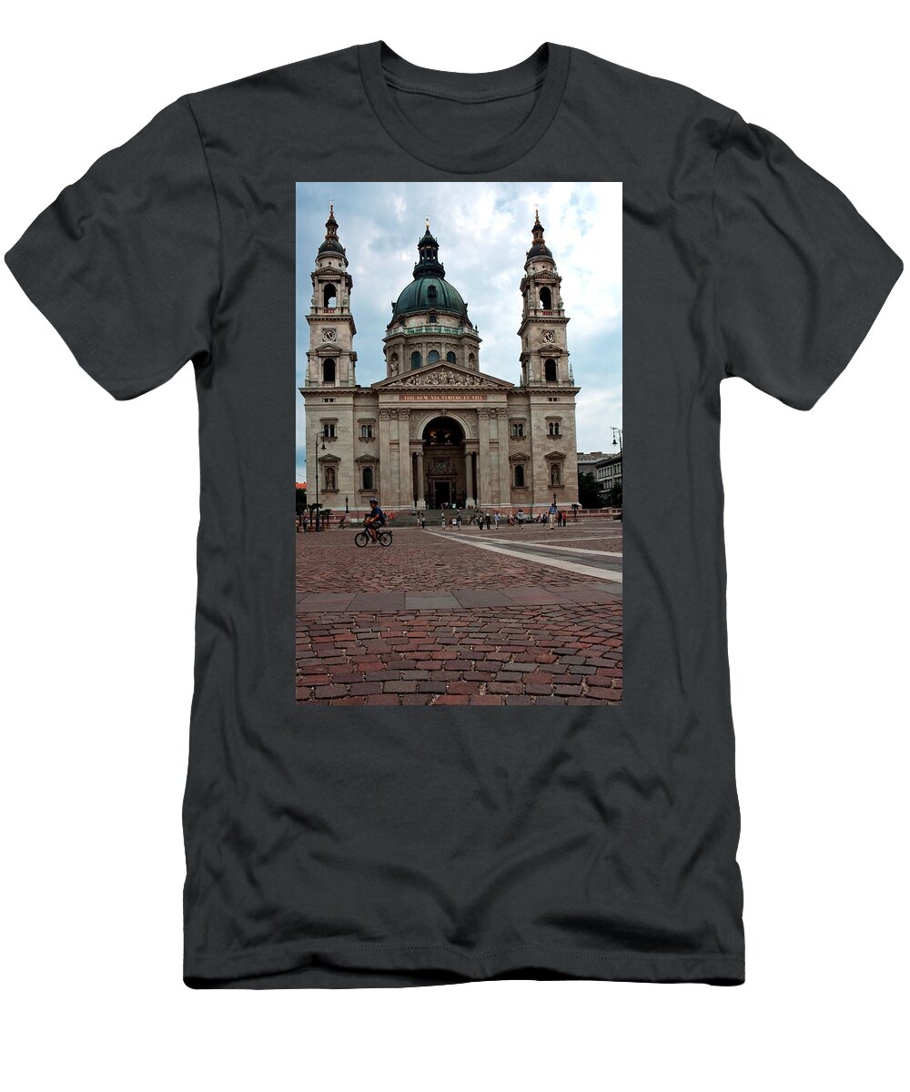 St Stephen’s Church T-Shirt featuring the photograph St Stephen's Church by Shirley Mitchell
