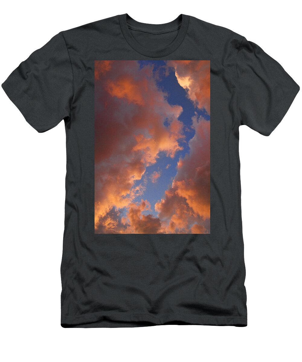 Sunset T-Shirt featuring the photograph Sunset Cloudscape 1035 by James BO Insogna