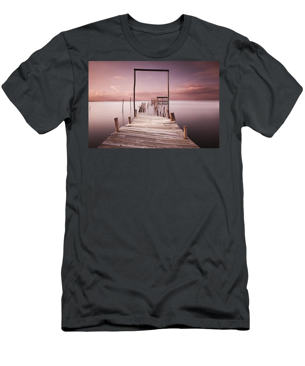 #faatoppicks T-Shirt featuring the photograph The passage to brightness by Jorge Maia