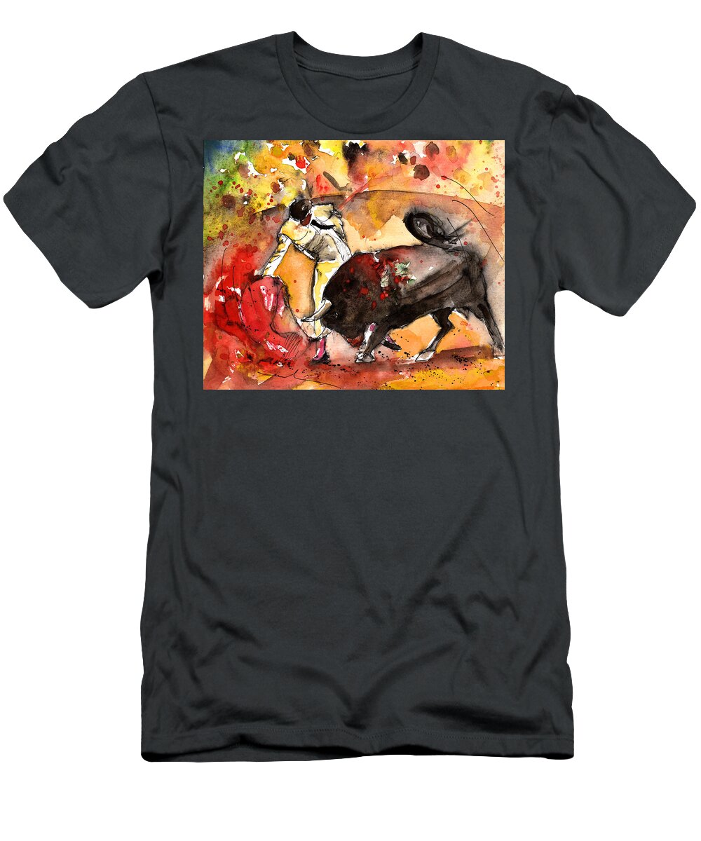 Animals T-Shirt featuring the painting Toroscape 61 by Miki De Goodaboom