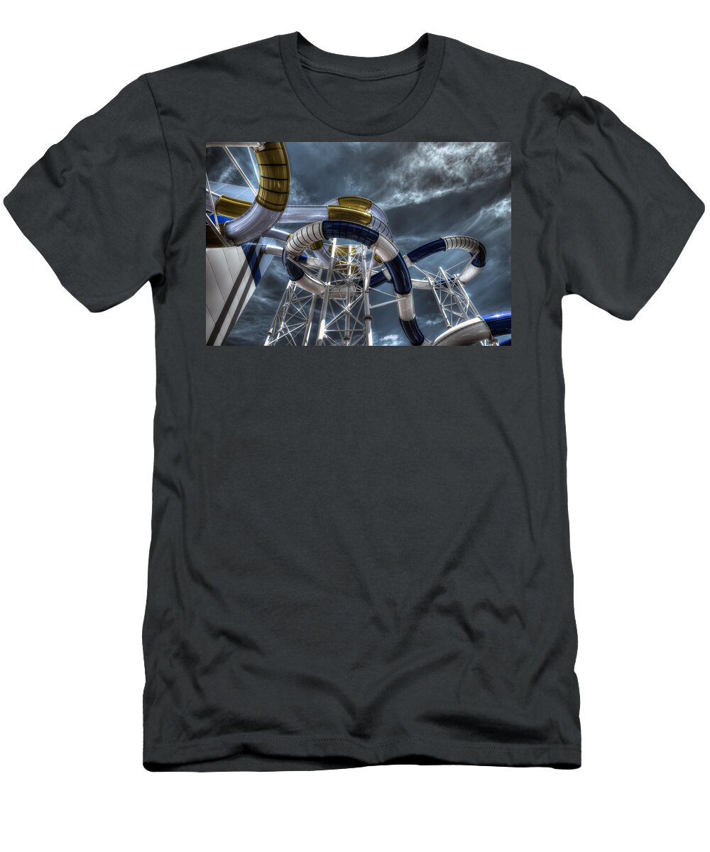 Tubes T-Shirt featuring the photograph Tubal Ligation by Wayne Sherriff