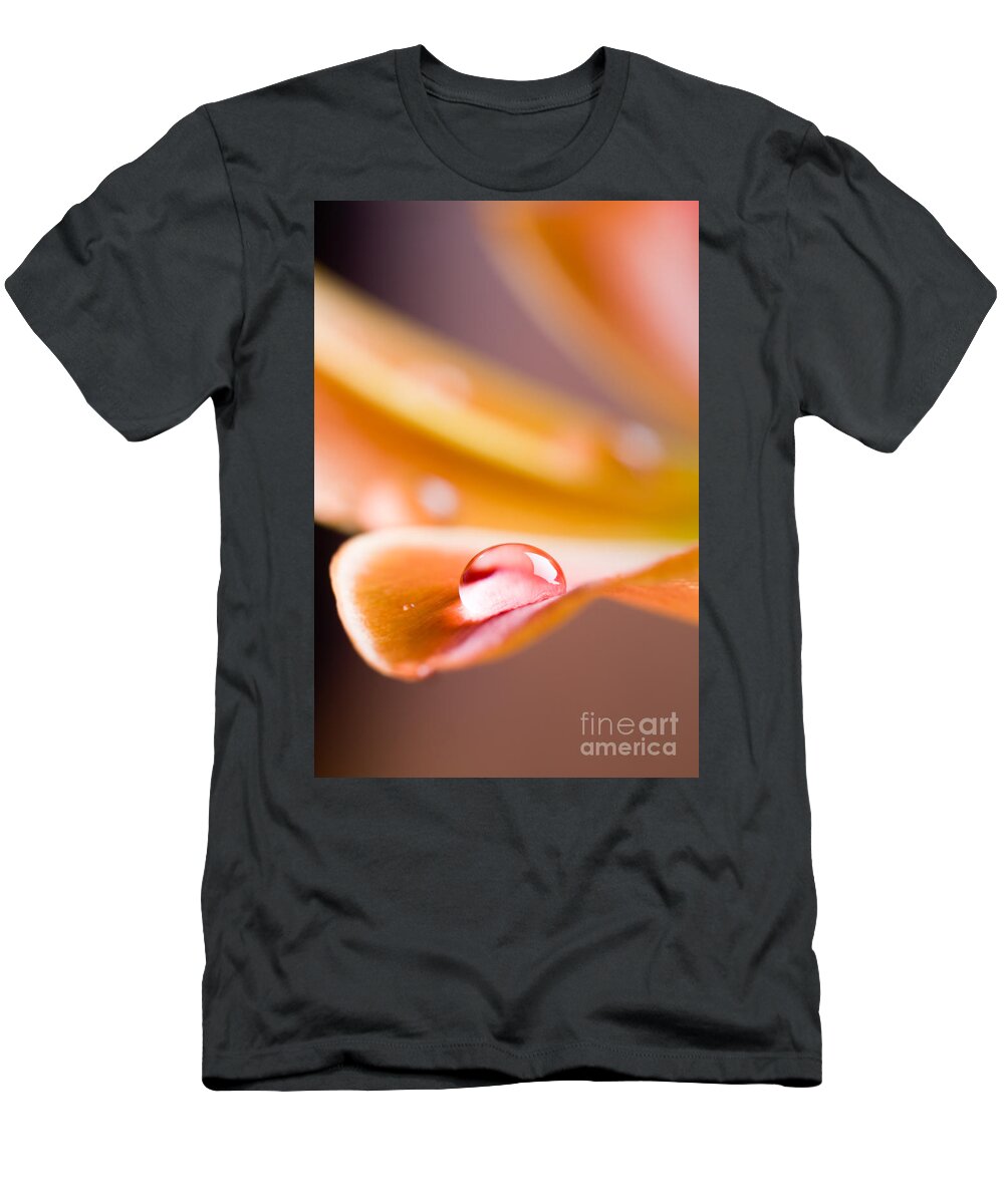 Abstract T-Shirt featuring the photograph Tulip by Kati Finell
