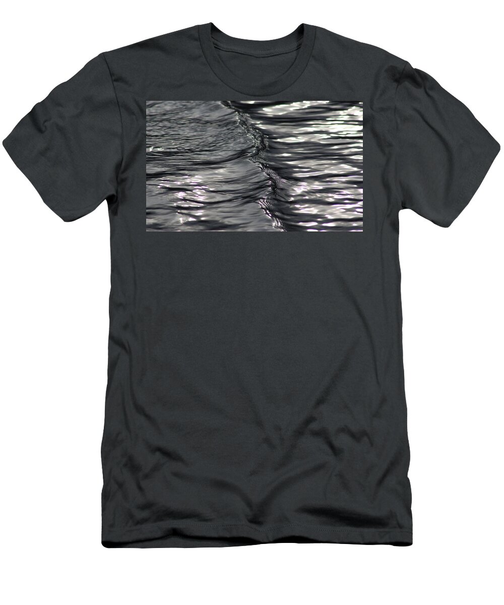 Wave T-Shirt featuring the photograph Velvet Ripple by Cathie Douglas