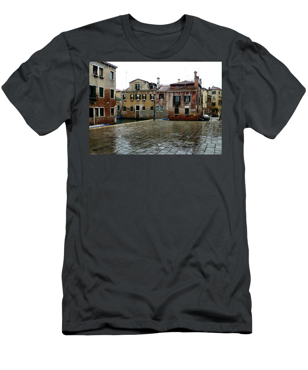 Venice T-Shirt featuring the photograph Venice - 4 by Ely Arsha