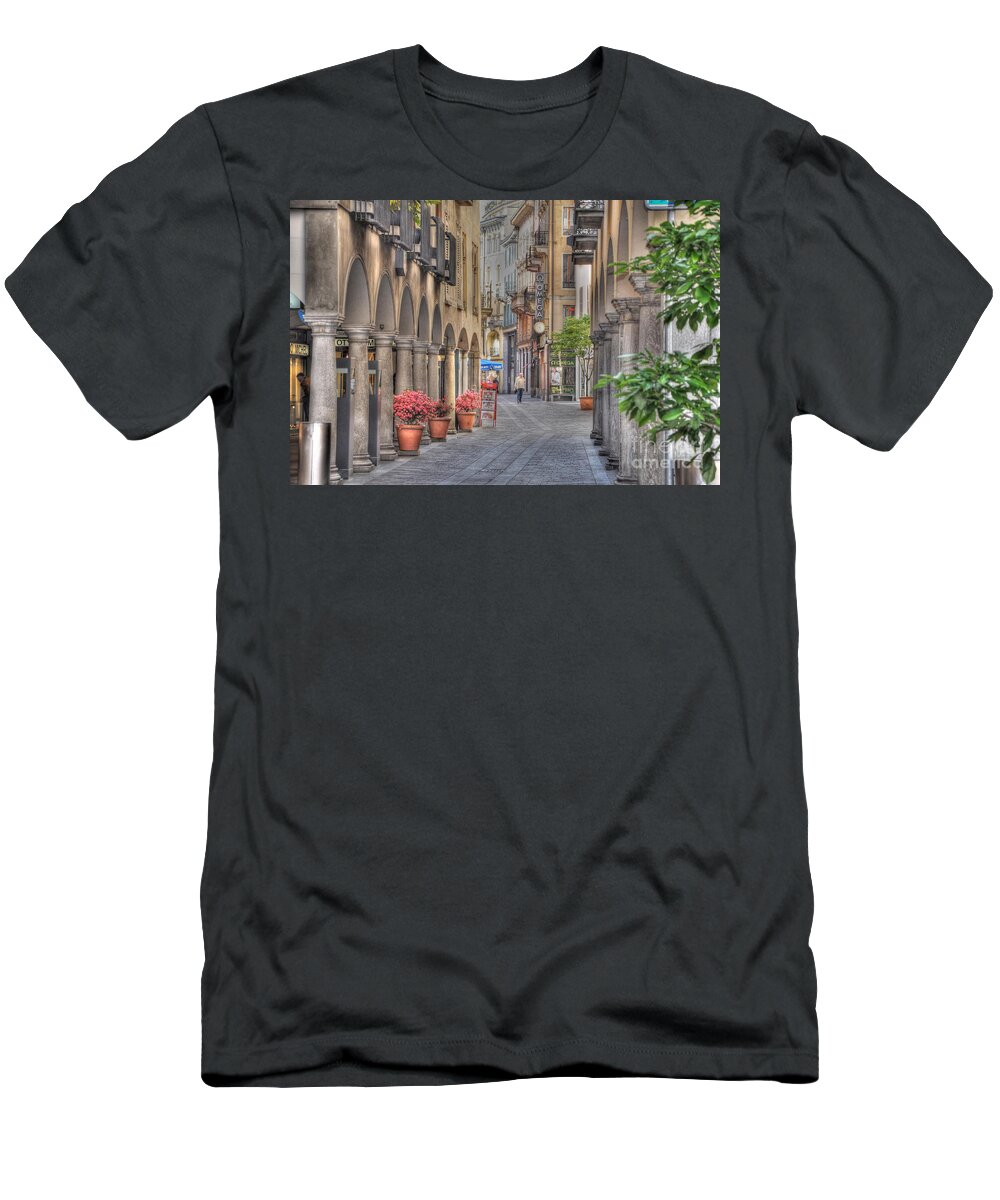 Street T-Shirt featuring the photograph Via nassa by Mats Silvan