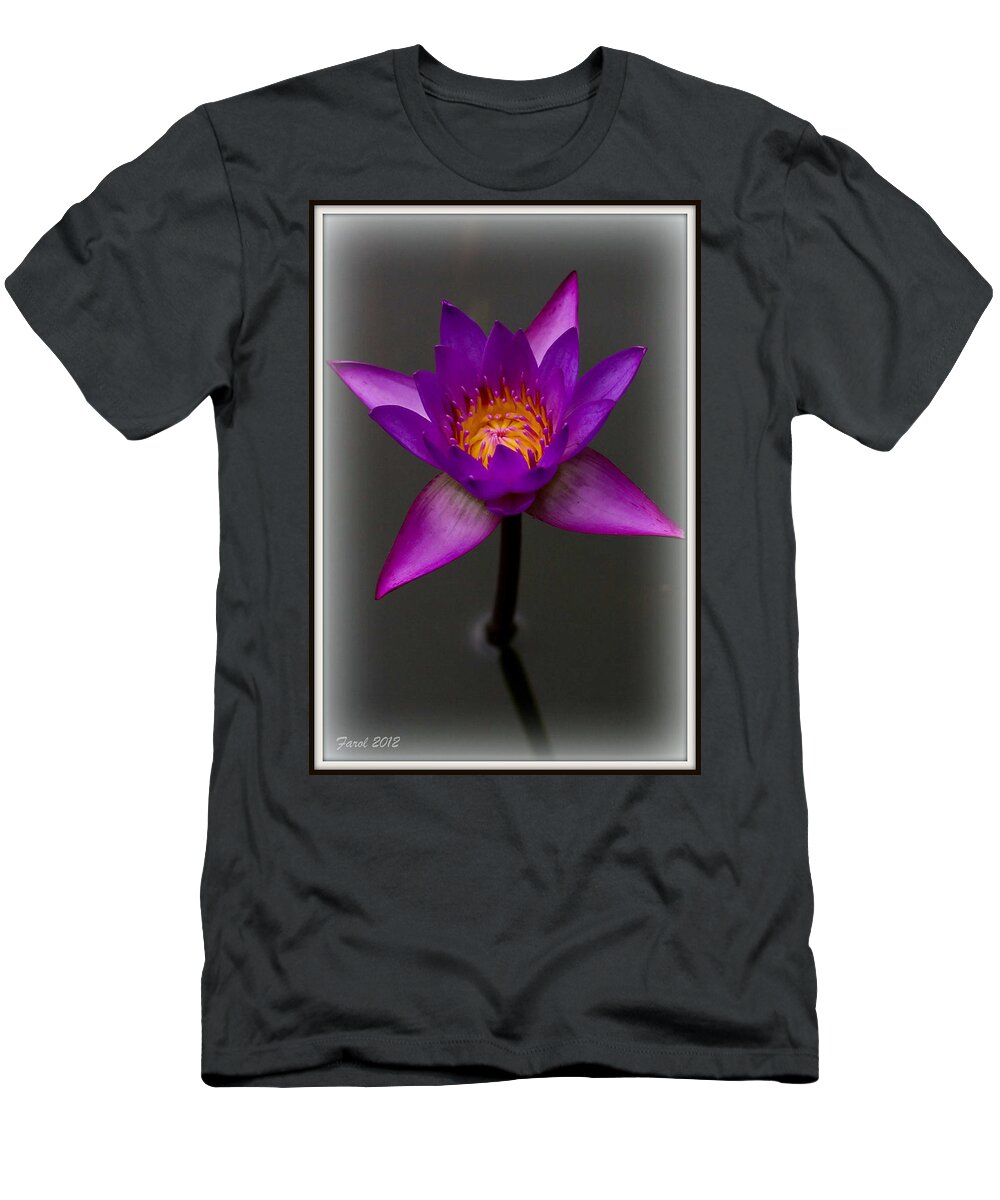 Water T-Shirt featuring the photograph Water Lily by Farol Tomson