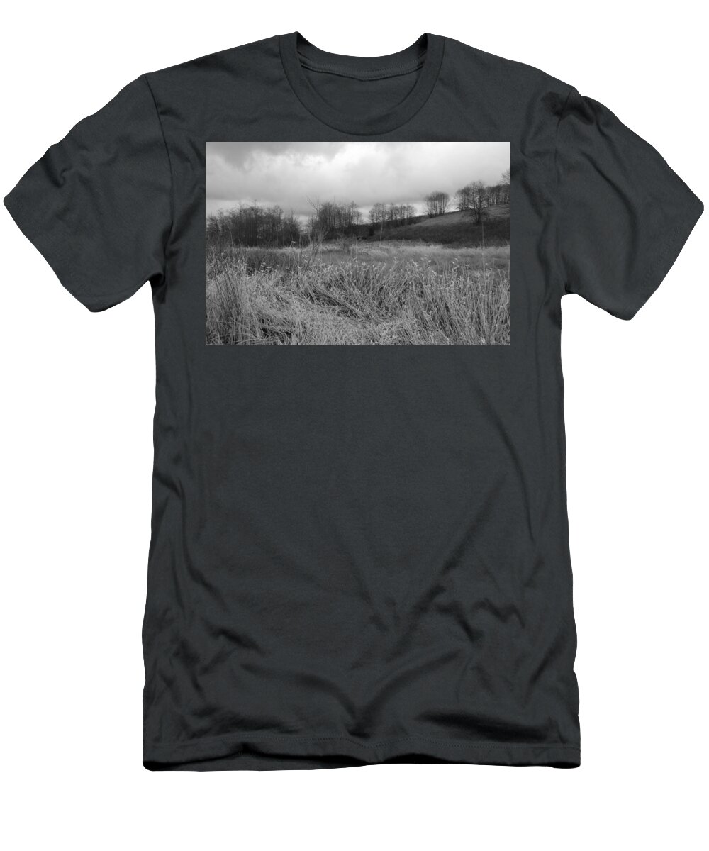 North T-Shirt featuring the photograph Winters Breeze by Kathleen Grace