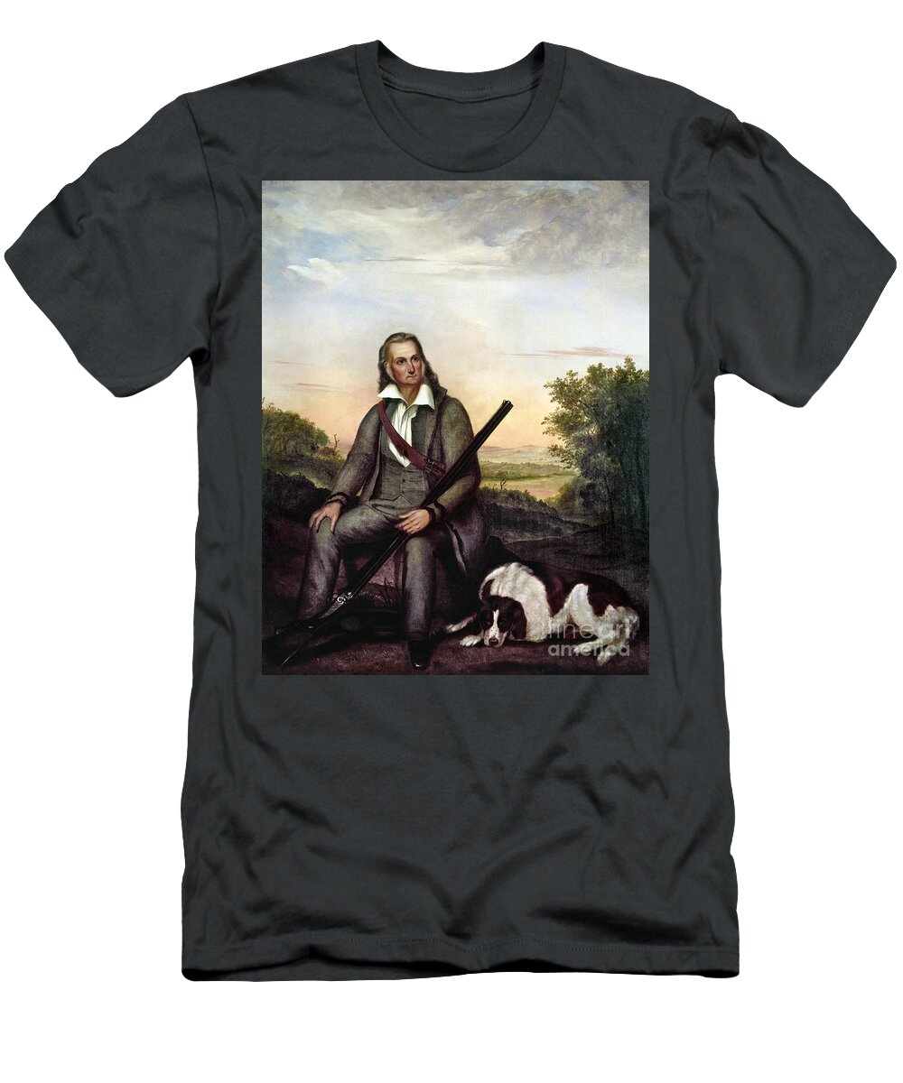 1841 T-Shirt featuring the painting John James Audubon #0103301 by Granger