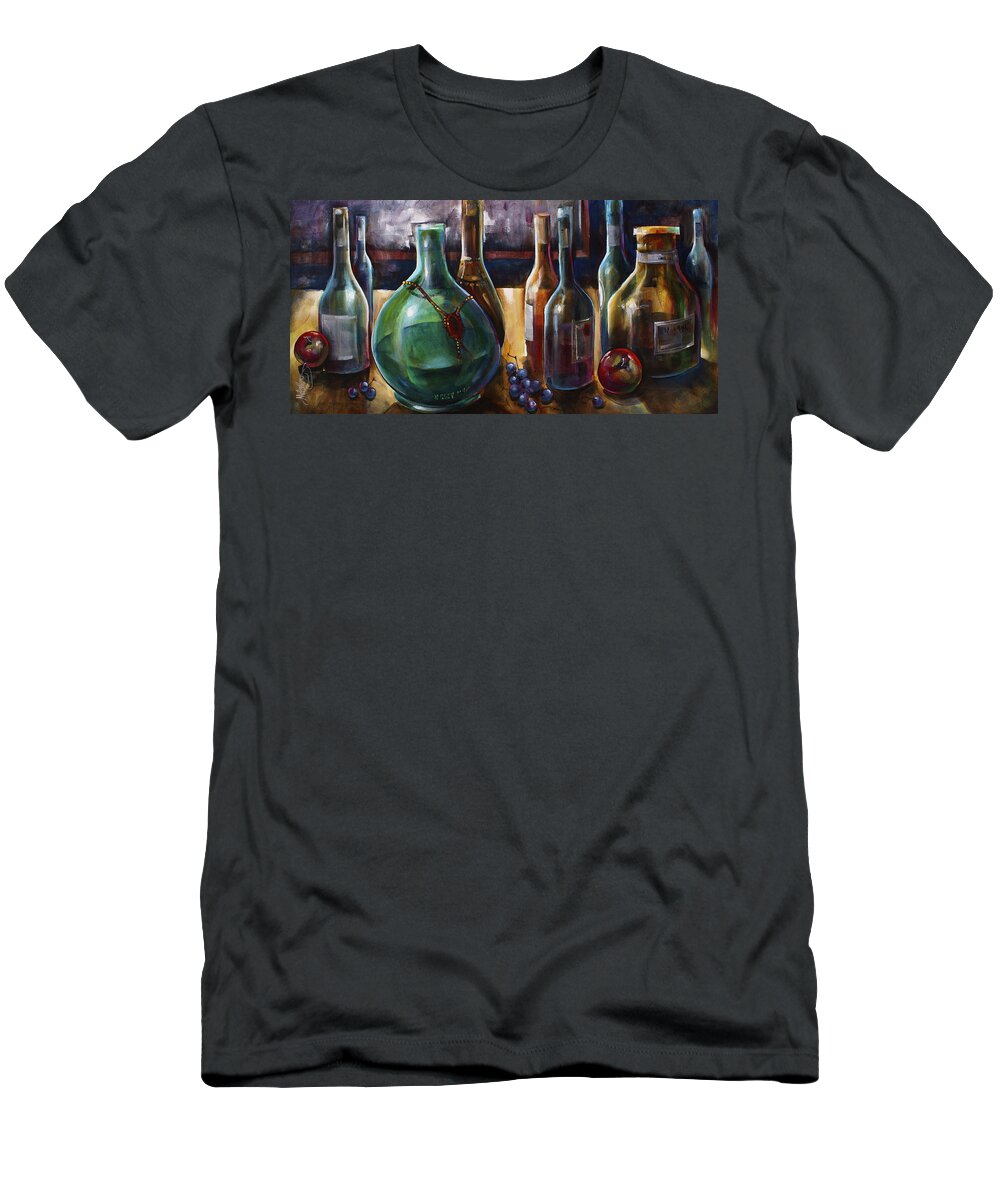 Still Life T-Shirt featuring the painting ' Choices ' by Michael Lang