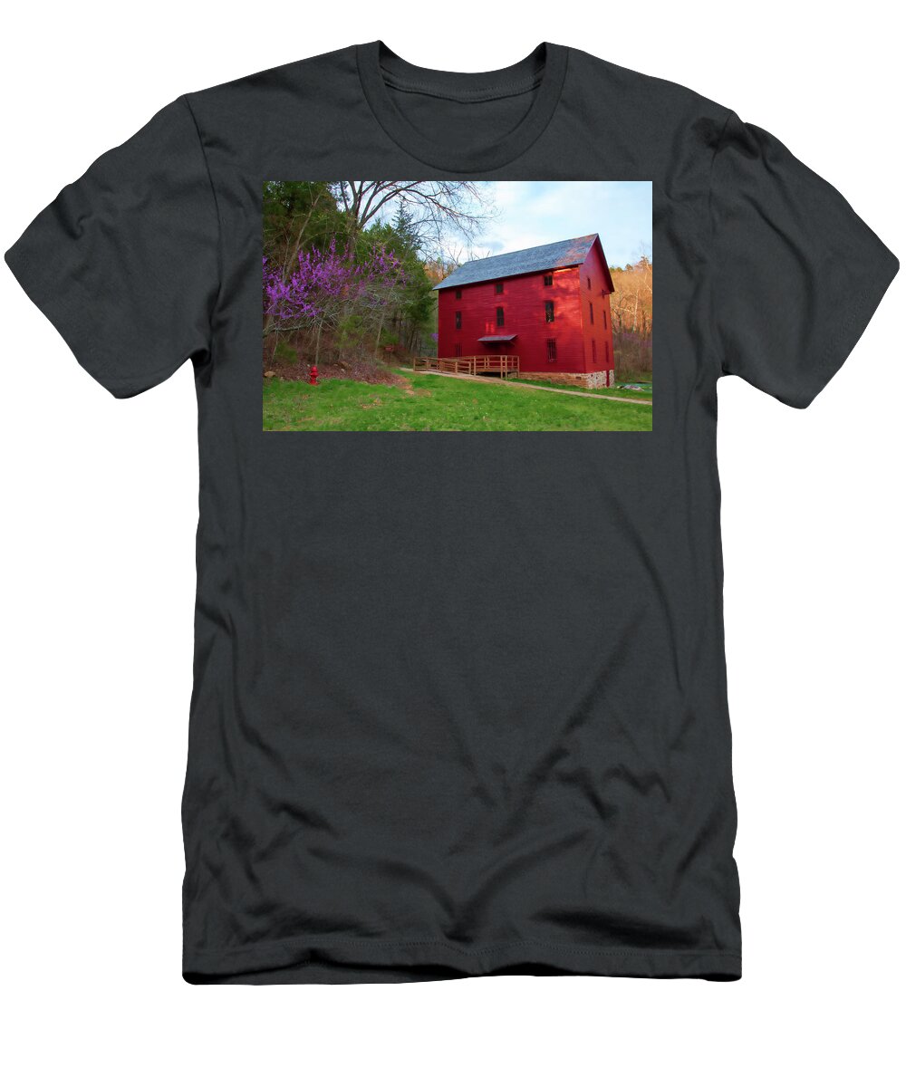 Missouri T-Shirt featuring the photograph Alley Mill #1 by Steve Stuller