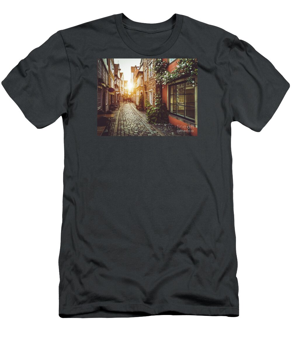 Alley T-Shirt featuring the photograph Alley of Dreams #3 by JR Photography