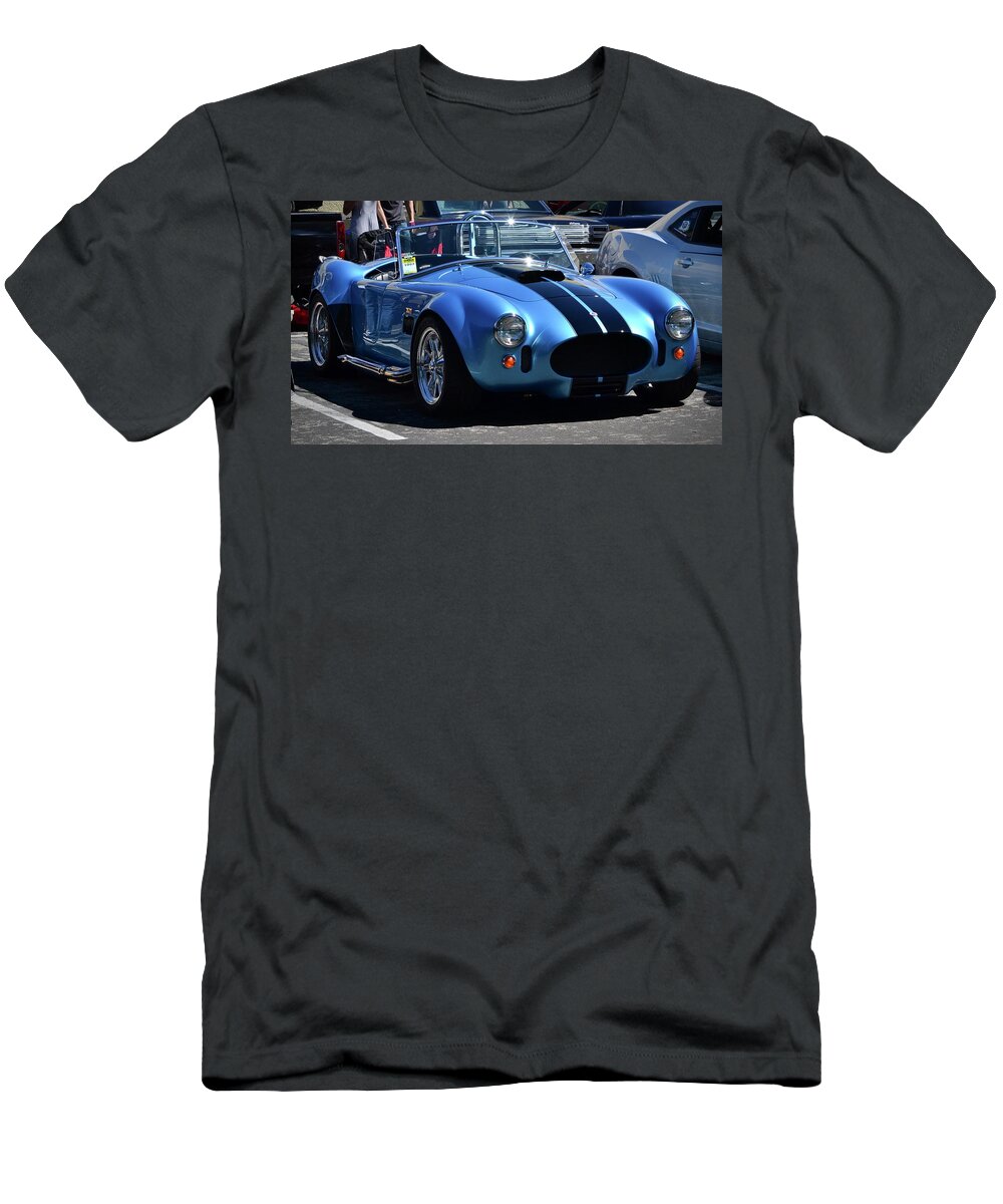  T-Shirt featuring the photograph Blue Cobra #1 by Dean Ferreira
