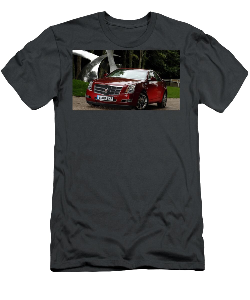 Cadillac T-Shirt featuring the photograph Cadillac #1 by Jackie Russo