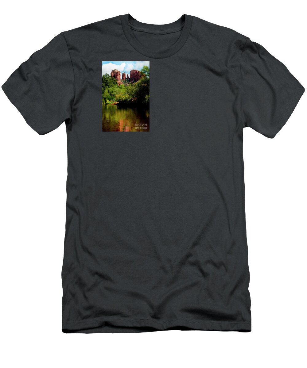 Cathedral Rock T-Shirt featuring the photograph Cathedral Rock #2 by Ivete Basso Photography