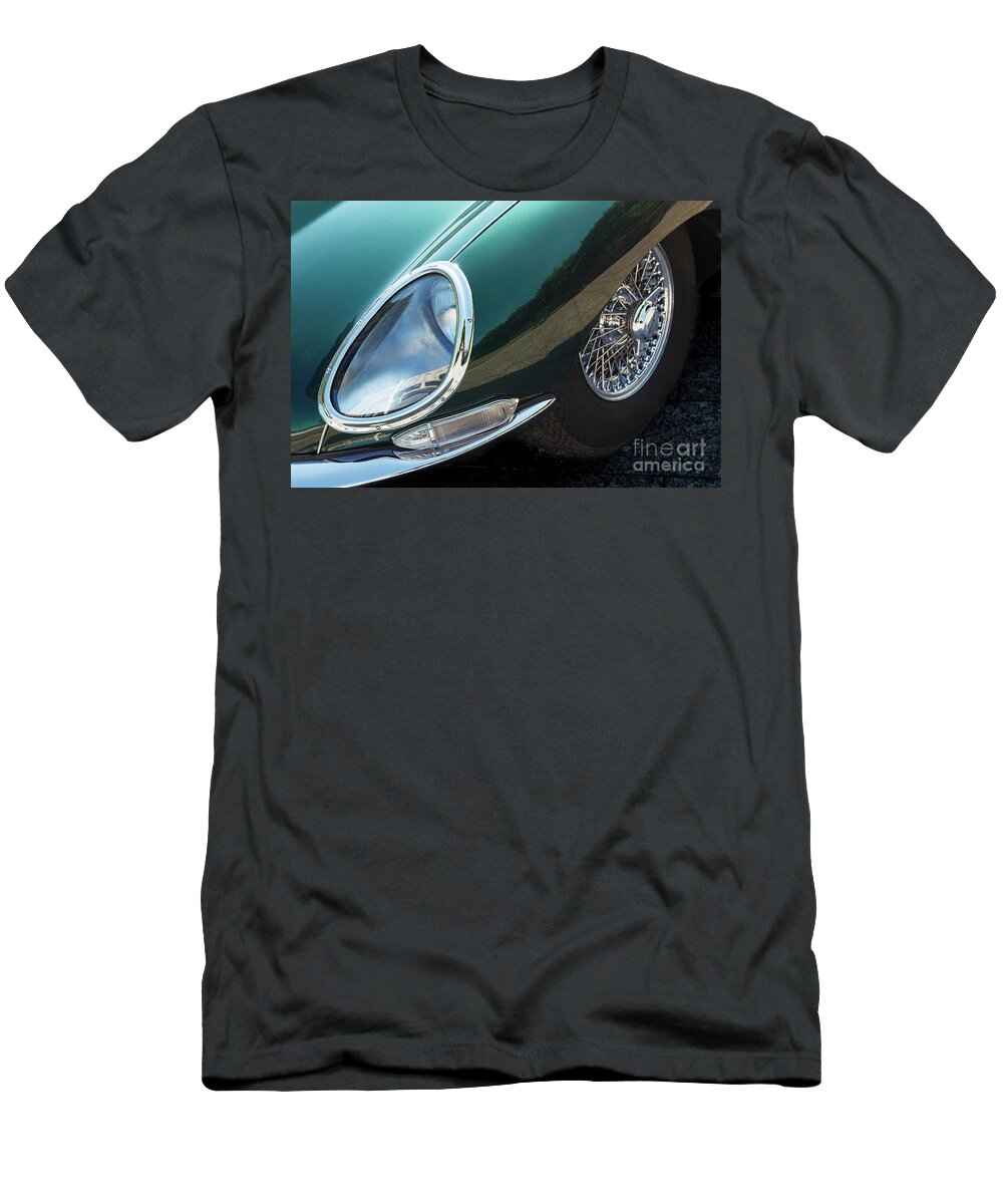Jaguar T-Shirt featuring the photograph E-Type #1 by Dennis Hedberg