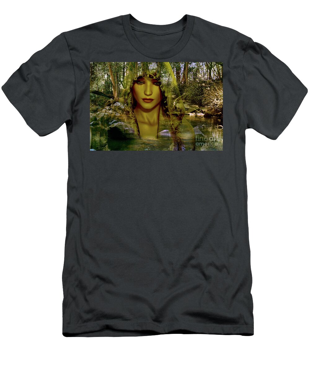 Essence T-Shirt featuring the digital art Essence #2 by Shadowlea Is