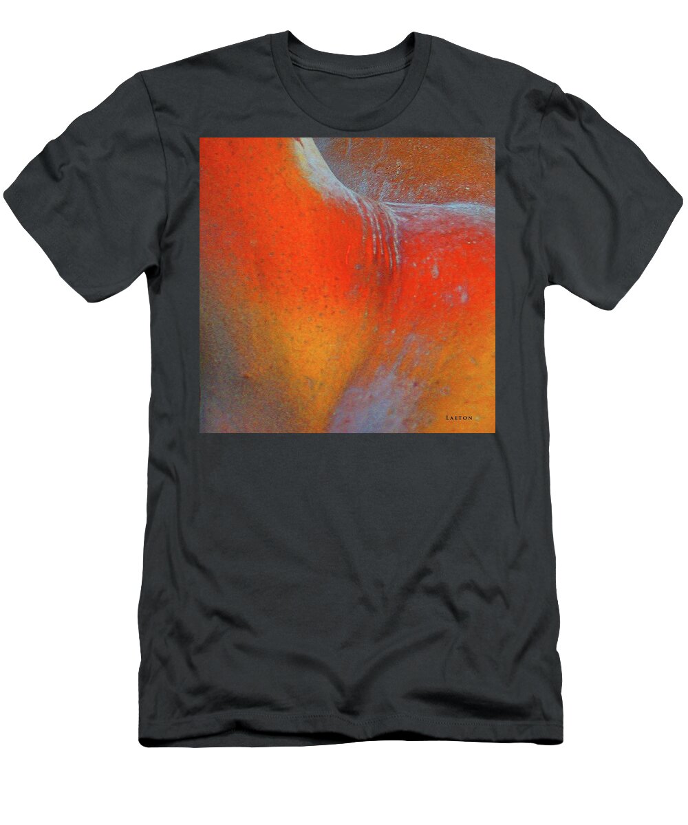 Art T-Shirt featuring the digital art Fearlessness #1 by Richard Laeton
