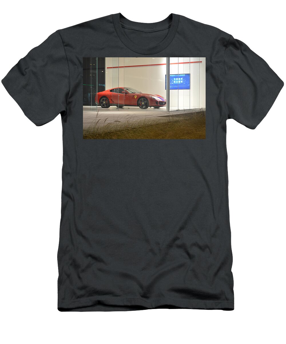 Ferrari T-Shirt featuring the photograph Ferrari 599 GTB #1 by Sportscars OfBelgium