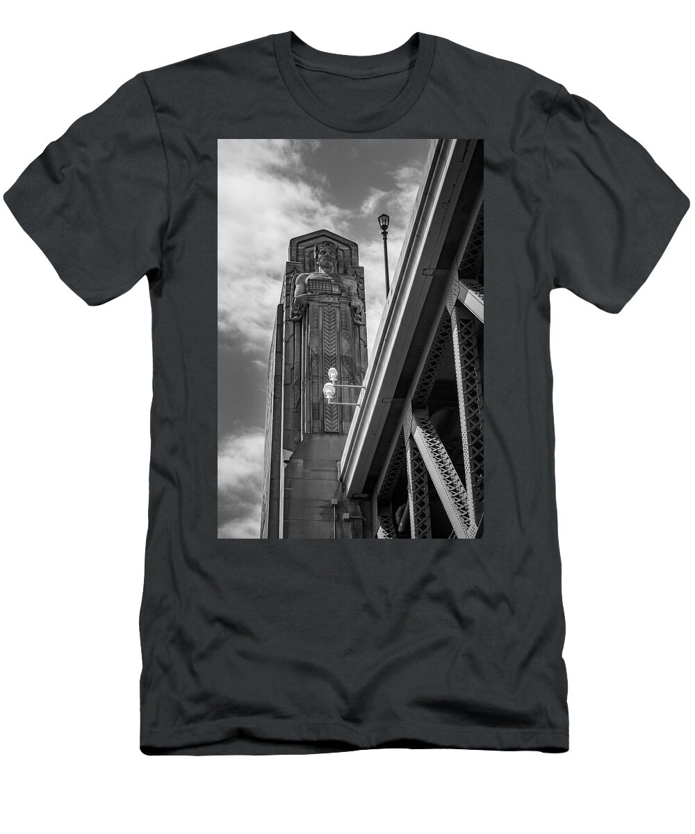 Guardian Of Traffic T-Shirt featuring the photograph Guardian of Traffic #2 by Dale Kincaid