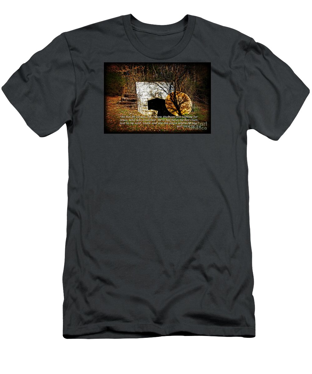 Christ T-Shirt featuring the photograph He Is Risen #1 by Paul Mashburn