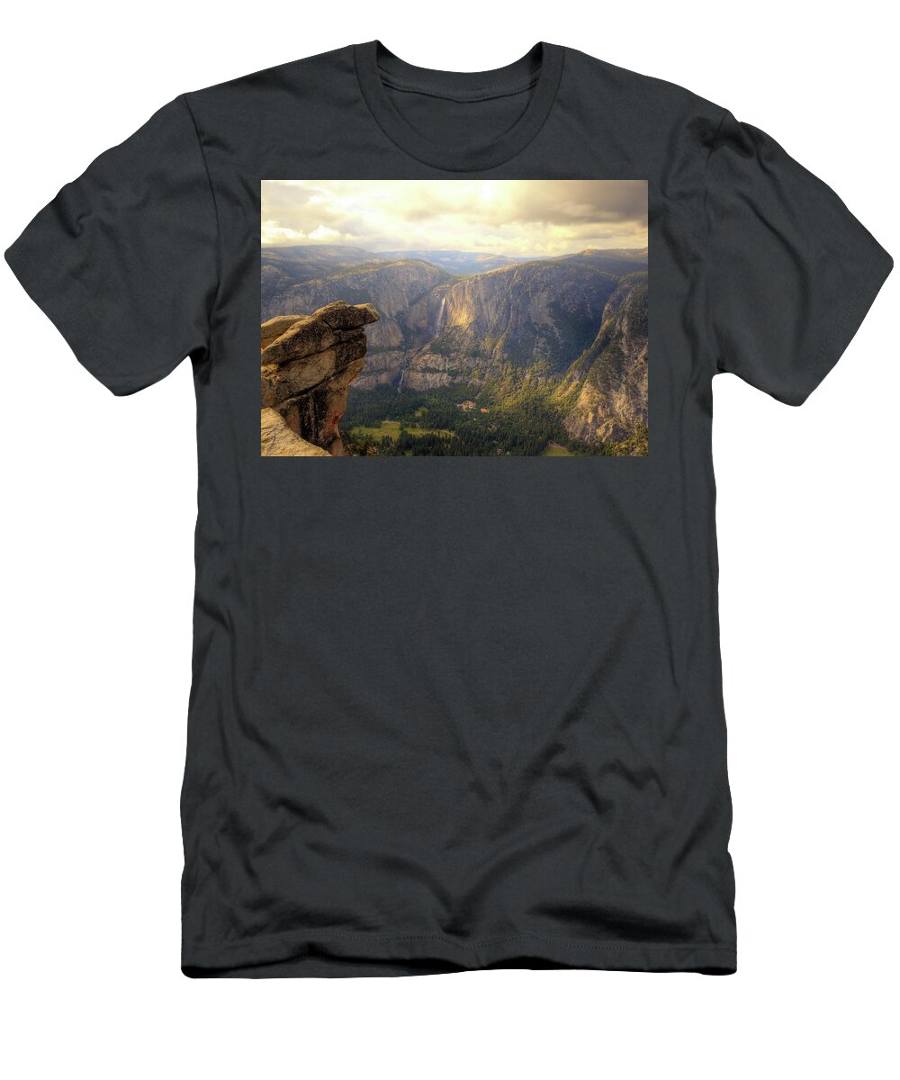 Yosemite T-Shirt featuring the photograph High Sierra Overview #2 by Harold Rau