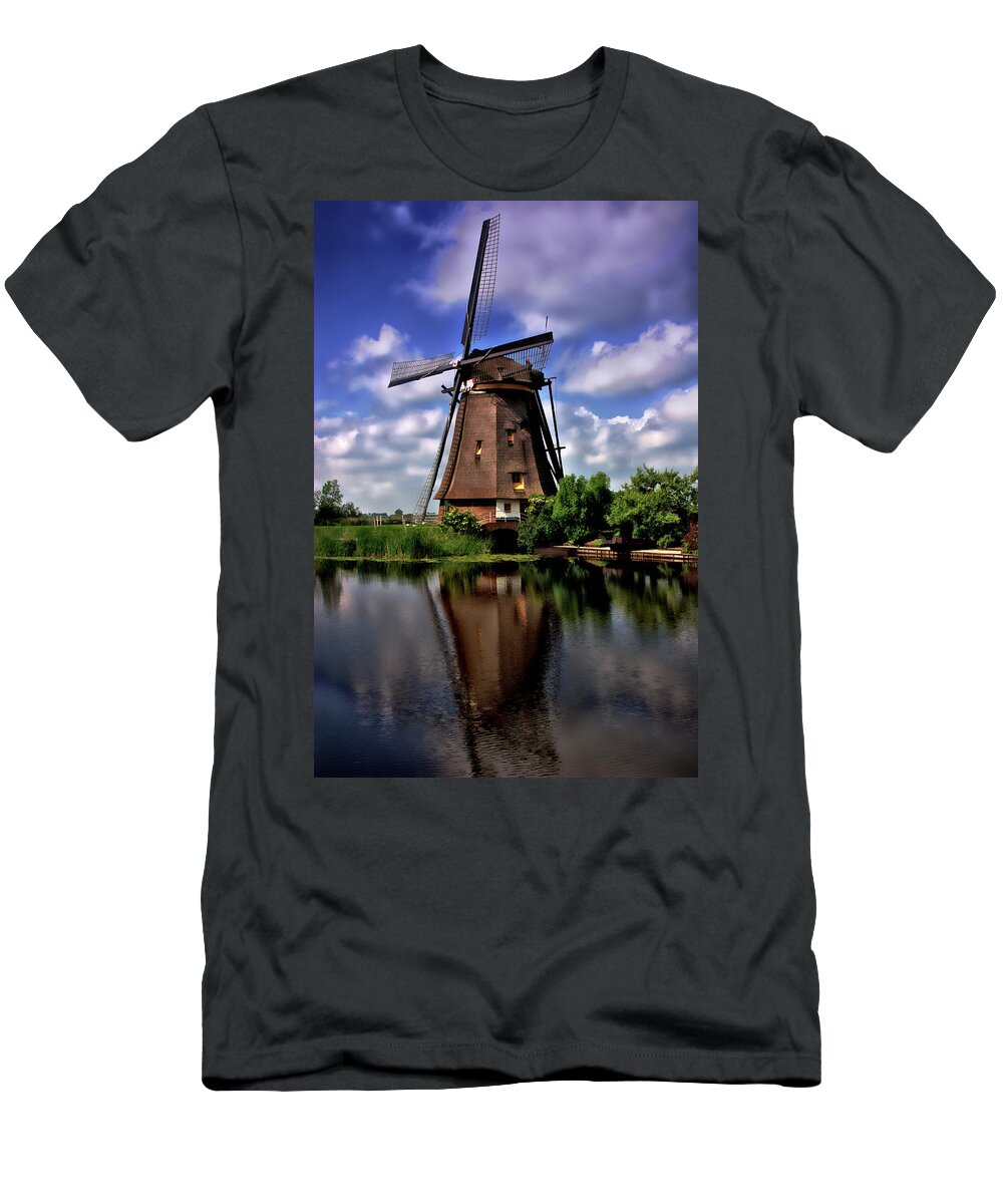 Kinderdijk T-Shirt featuring the photograph Kinderdijk #1 by Hugh Smith