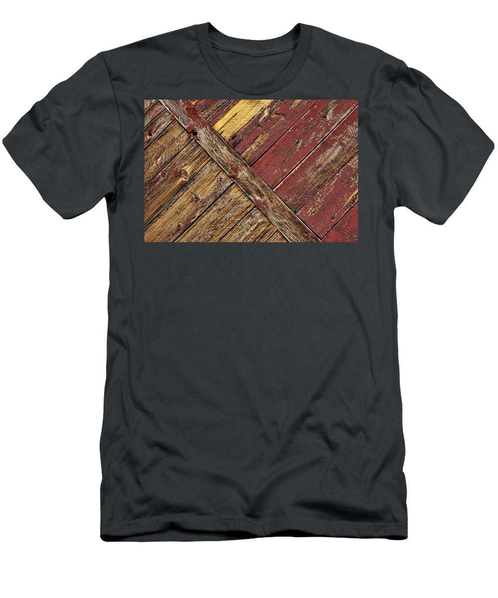 Wood T-Shirt featuring the photograph Linear #1 by Kelley King