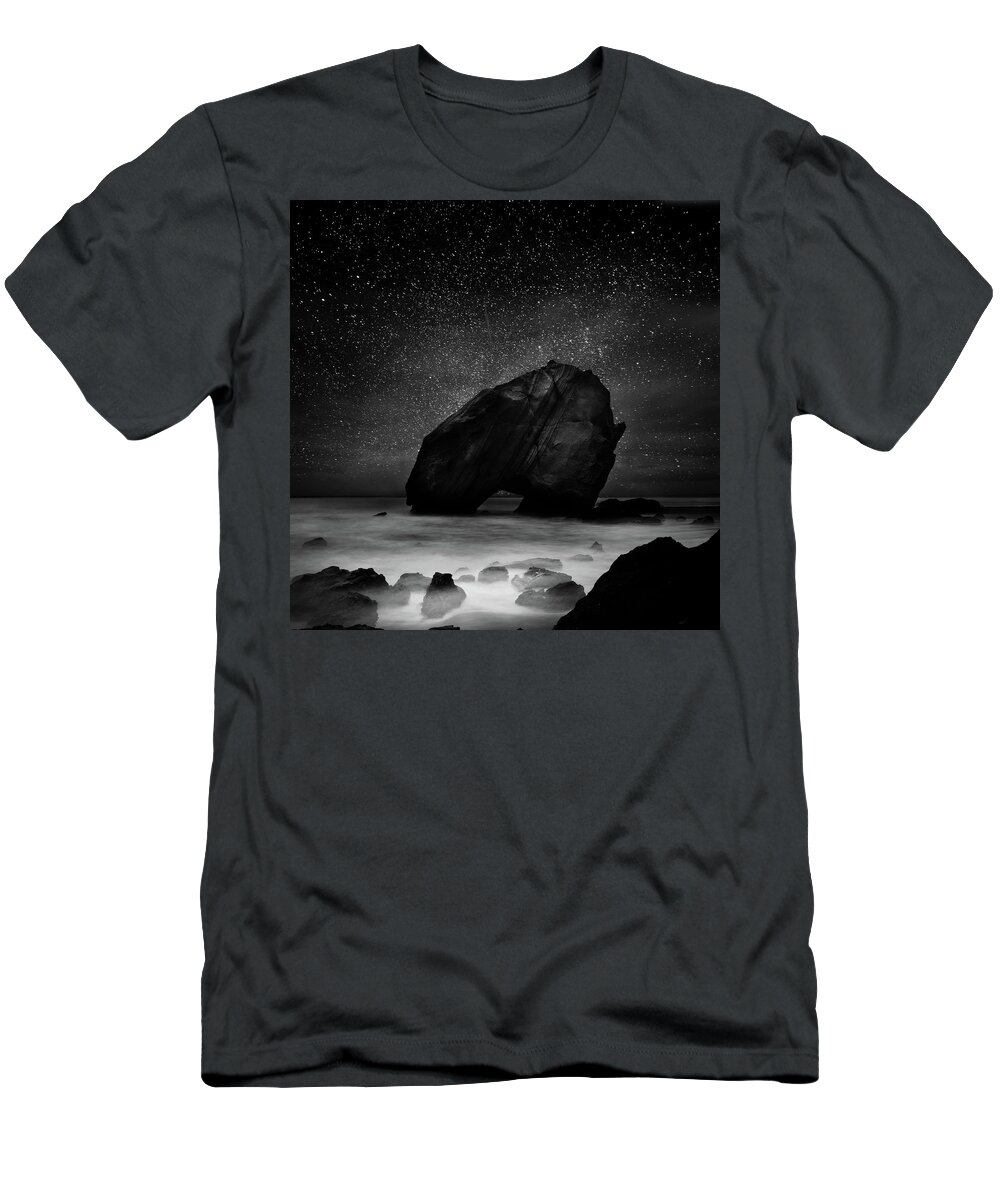  T-Shirt featuring the photograph Night guardian #1 by Jorge Maia