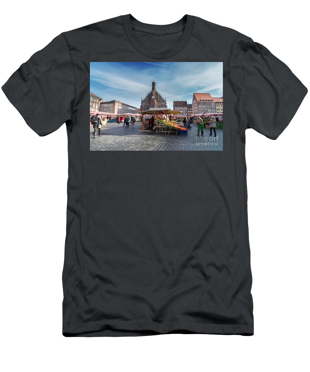 Nuremberg T-Shirt featuring the photograph Nuremberg, Germany by Anastasy Yarmolovich