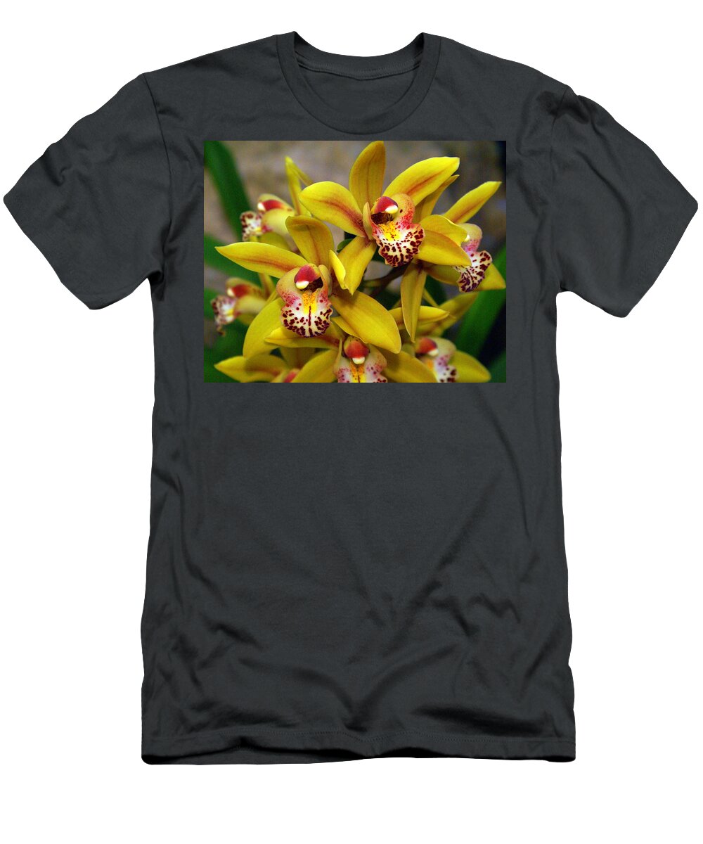 Flower T-Shirt featuring the photograph Orchid 9 #1 by Marty Koch