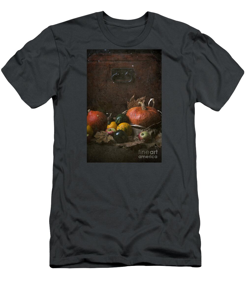 Pumpkin T-Shirt featuring the photograph Pumpkins by Jelena Jovanovic