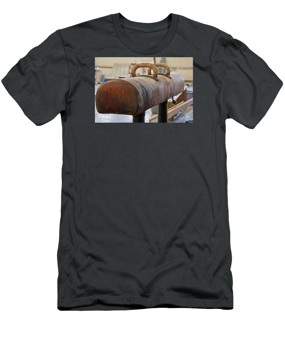Horse T-Shirt featuring the photograph Ready for Competition #1 by Michael Porchik