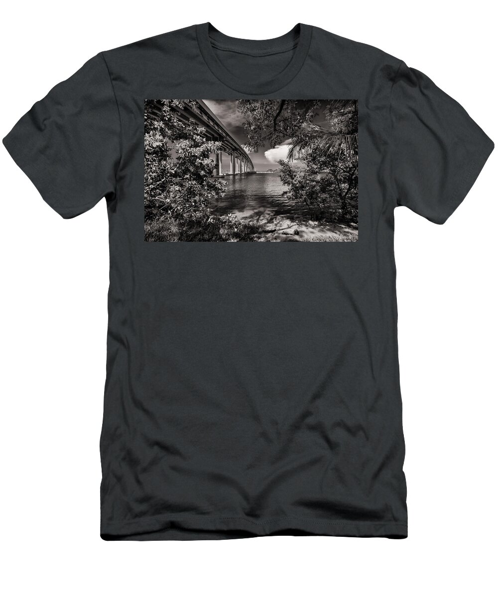 Everglades T-Shirt featuring the photograph San Marco Bridge #1 by Raul Rodriguez