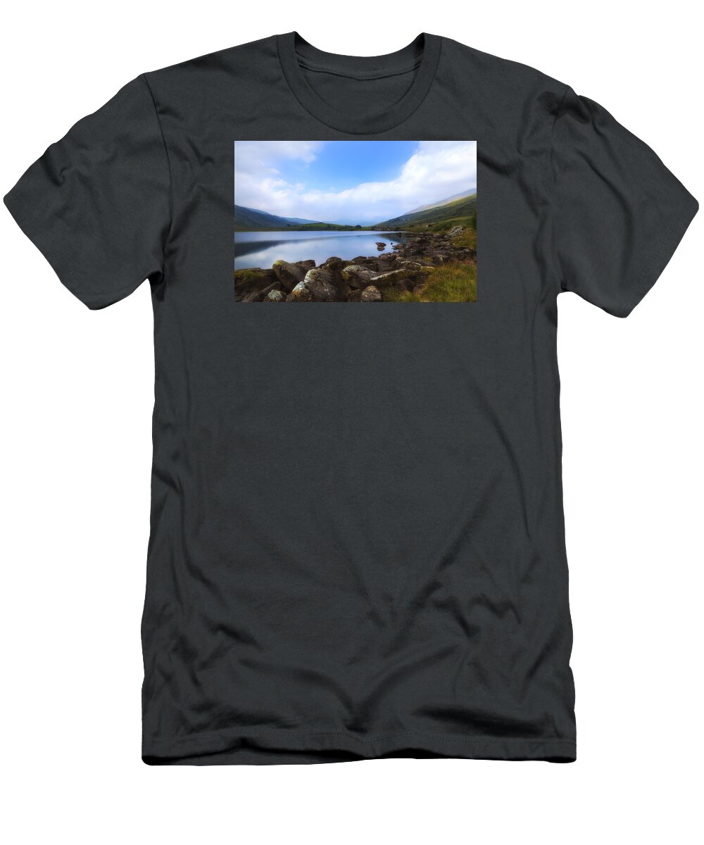 Llynnau Mymbyr T-Shirt featuring the photograph Snowdonia - Wales #1 by Joana Kruse