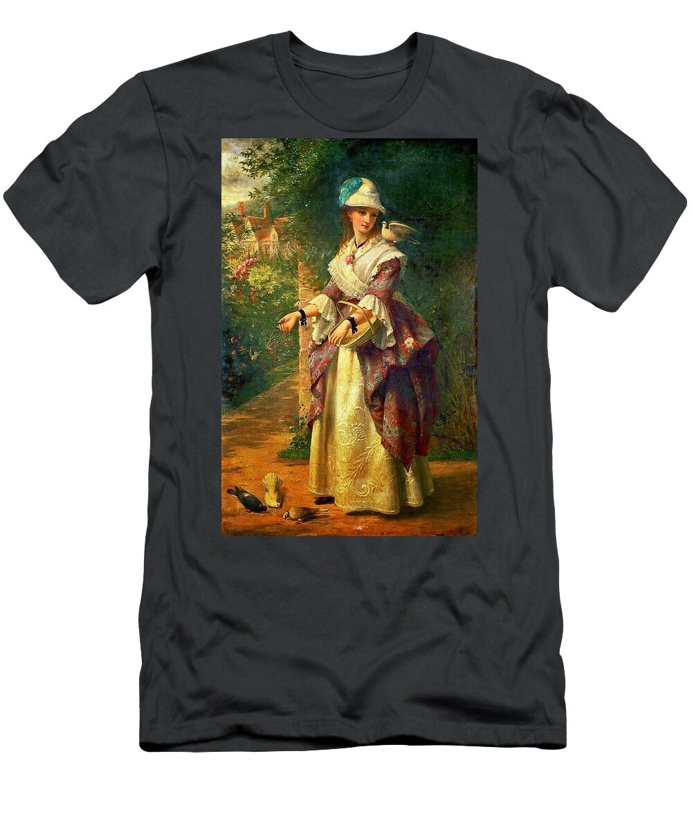 Thomas Brooks - The Last Summer Days T-Shirt featuring the painting The Last Summer Days #1 by MotionAge Designs