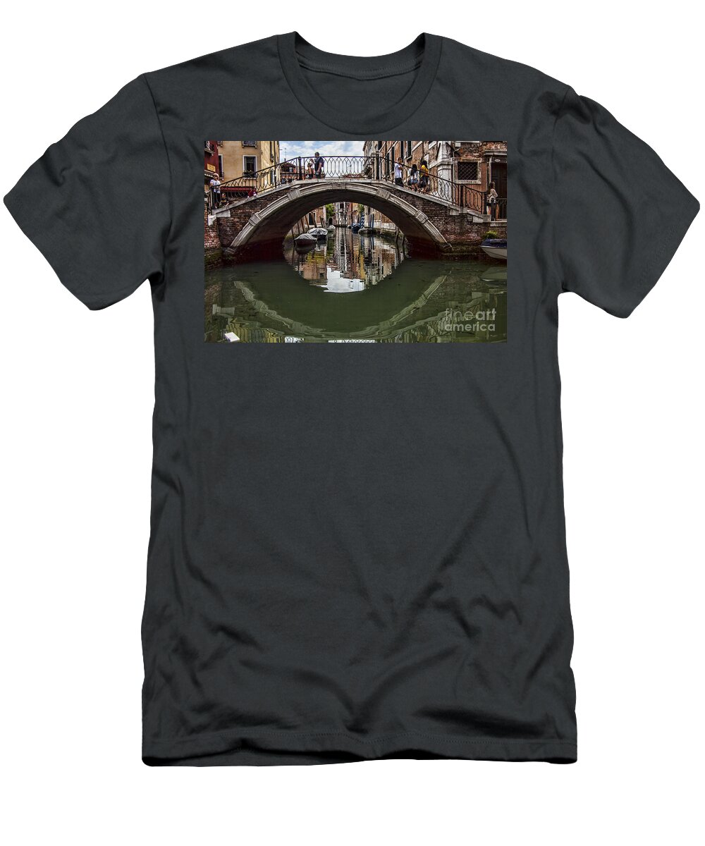 Venice T-Shirt featuring the photograph Venice #1 by Shirley Mangini